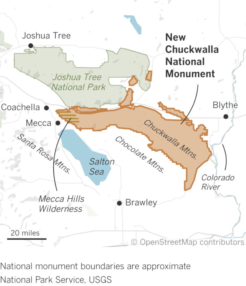 Biden Establishes Two New Monuments in California, Foreshadowing Amargosa Basin