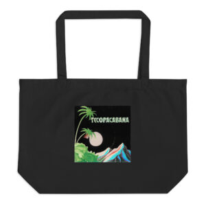 Large organic tote bag